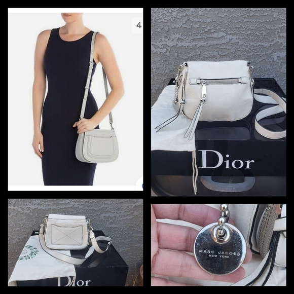 Marc Jacobs Empire City Leather Messenger Bag - Picture 1 of 16